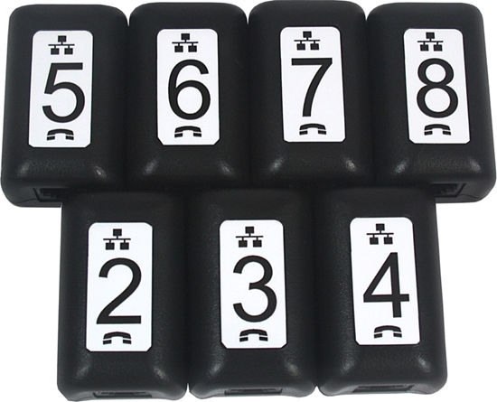 Picture of Softing It Networks SOFTING Wiremap Identifikatoren, Set mit 7 Stück (#2 - #8)