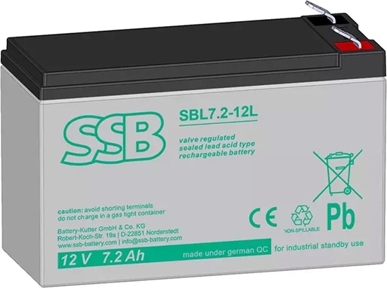 Picture of SSB Spezialbatterie für USV 12V 07Ah