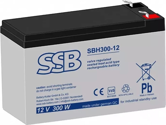 Picture of SSB Spezialbatterie für USV 12V 09Ah