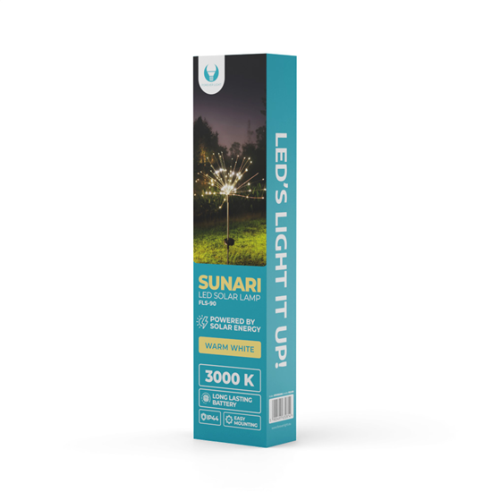 Picture of SUNARI Solar Lamp LED FLS-90 solar fireworks 3000K