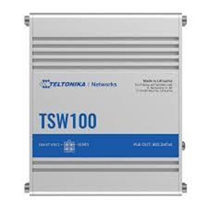 Picture of Switch|TELTONIKA|TSW100|5xRJ45|PoE+ ports 4|120 Watts|TSW100