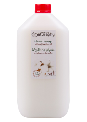 Picture of Šķidrās ziepes 5L Naturaphy Cotton