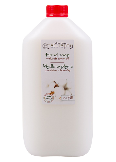 Picture of Šķidrās ziepes 5L Naturaphy Cotton