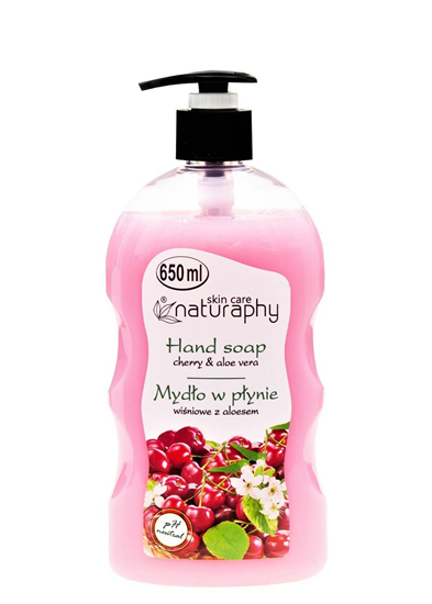 Picture of Šķidrās ziepes 650ml ķiršu un aloe vera