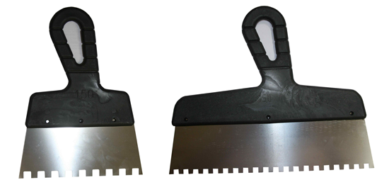 Изображение Špaktele M līmei 150mm 8x8mm ar nerūs.plātni