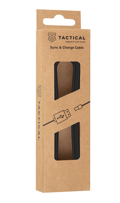 Изображение Tactical Smooth Thread Cable USB-A|USB-C  1m Black