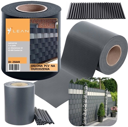 Attēls no Tama Ogrodzeniowa Ochrona UV 20 Klipsów Szara 450 g/m 19x35m LEAN