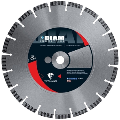 Picture of Tarcza diamentowa 400 x 25,4/10 DIAM BS70 laser, profesjonalna