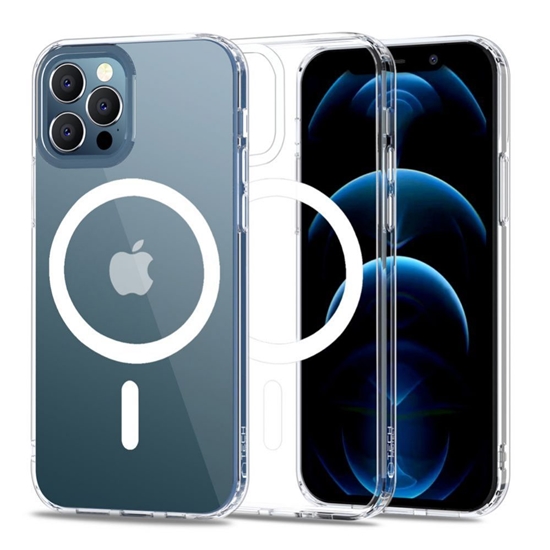 Picture of Tech-Protect Tech-Protect MagMat MagSafe Case for iPhone 12 / 12 Pro - Clear