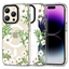 Attēls no Tech-Protect Tech-Protect MagMood MagSafe iPhone 15 Pro Max Case - Daisies with Leaves