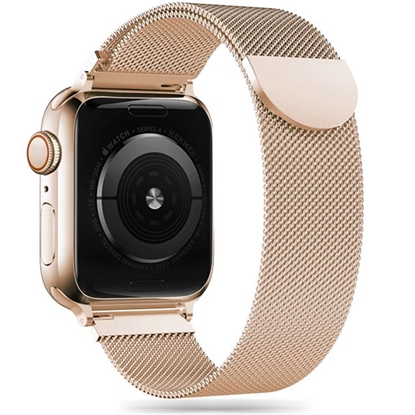 Attēls no Tech-Protect Tech-Protect MilaneseBand for Apple Watch 4 / 5 / 6 / 7 / 8 / 9 / SE (38/40/41 mm) - gold