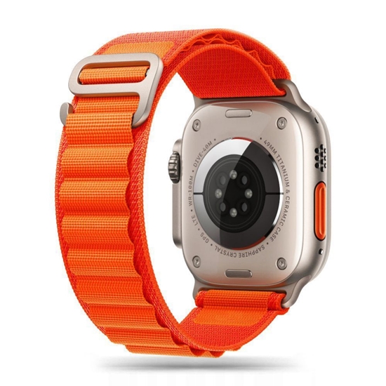 Picture of Tech-Protect Tech-Protect Nylon Pro Strap for Apple Watch 4 / 5 / 6 / 7 / 8 / 9 / SE / Ultra 1 / 2 (42/44/45/49 mm) - Orange