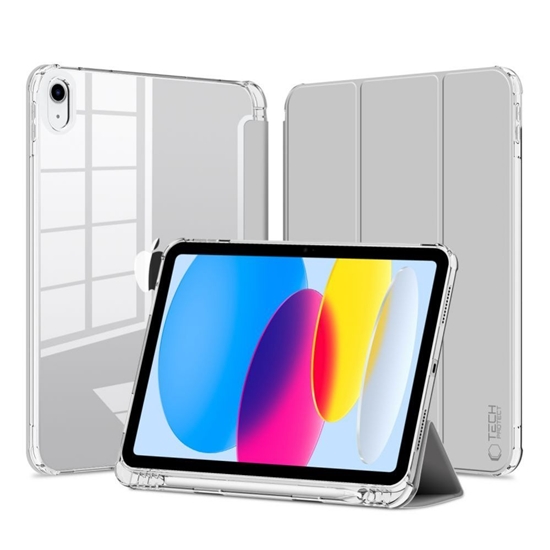 Изображение Tech-Protect Tech-Protect SC Pen Hybrid Case for iPad 10.9" 2022 - Gray