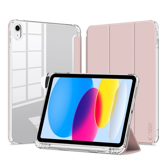 Изображение Tech-Protect Tech-Protect SC Pen Hybrid Case for iPad 10.9" 2022 - Pink