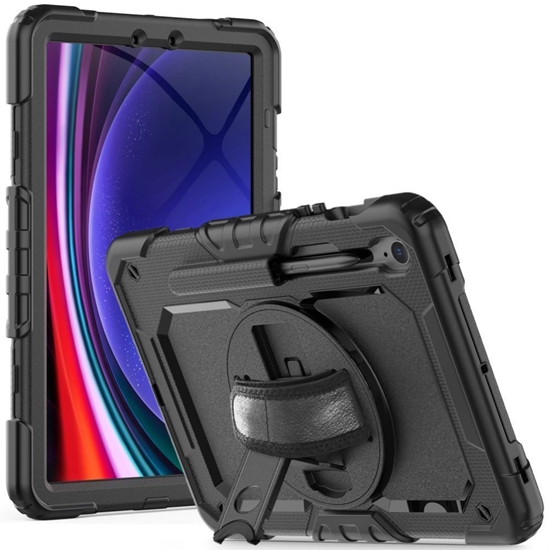Picture of Tech-Protect Tech-Protect Solid360 Case for Samsung Galaxy Tab S9 FE 10.9" X510 / X516B - Black