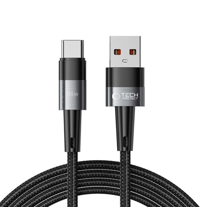 Attēls no Tech-Protect Tech-Protect UltraBoost USB-C / USB-C 66W 6A 2m Cable - Gray