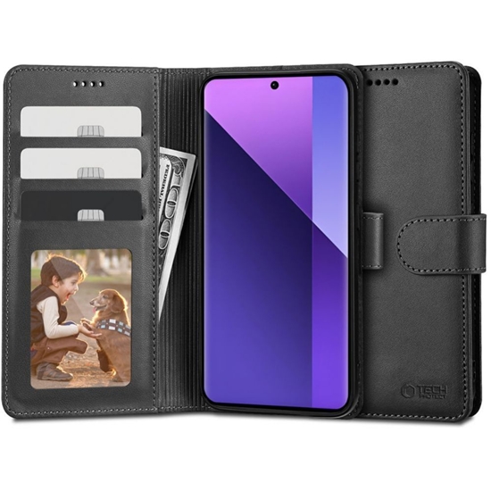 Picture of Tech-Protect Tech-Protect Wallet Case for Xiaomi Redmi Note 13 Pro+ 5G - Black