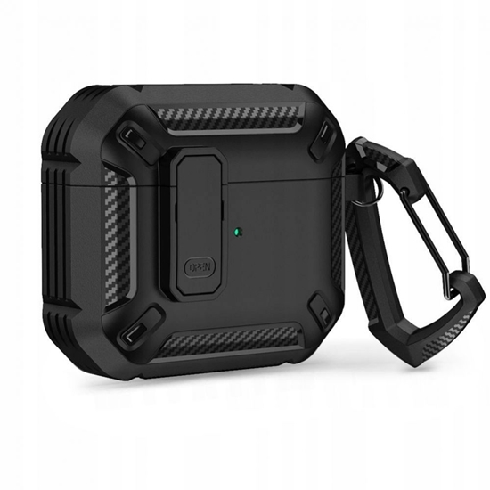 Picture of Tech-Protect Tech-Protect X-Carbo Case for AirPods Pro 1 / 2 - Black
