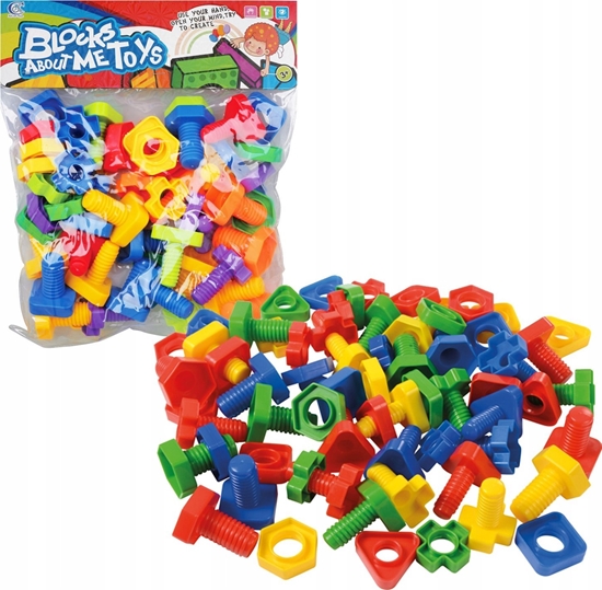 Picture of Teka Klocki konstrukcyjne ukadanka ¶rubki