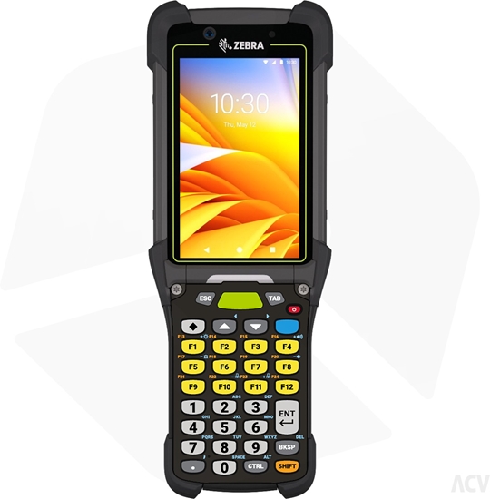 Picture of Terminal danych MC94 GUN 6GB RAM/128 GB FLASH / LAN/WiFi/BT/NFC/ 4.3'' / 2D imager SE58 ERI / kamera 8 Mpx+16 Mpx / Android GMS / 34 klawisze / akumulator 7000 mAh