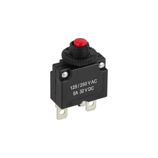 Изображение Termobimetāla automātiskais slēdzis 5A | Nominālais spriegums 125/250V AC
