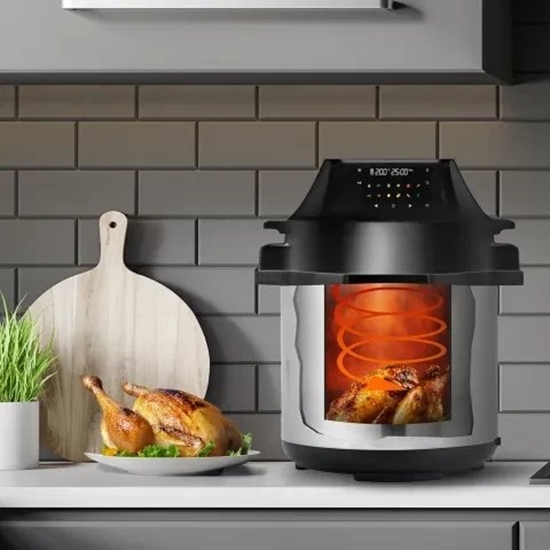 Изображение TESLA EliteCook K70 WiFi Duo multicooker 12w1 z funkcj sous vide i frytkownic beztuszczow