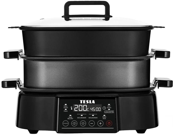 Изображение TESLA MultiCook M90 Grill wielofunkcyjny multicooker 11w1 z grillem elektrycznym czarny