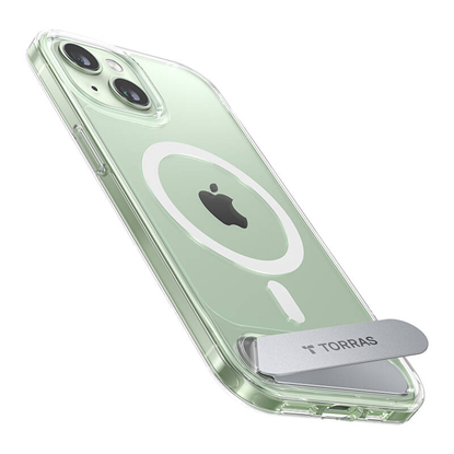 Attēls no Torras phone case UPRO Pstand for iPhone 15 (trans
