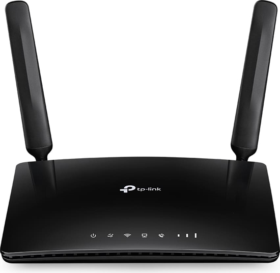 Изображение Tp-Link TL-MR6500v bezvadu rūteris Ātrais Ethernet Viena frekvenču josla (2.4 GHz) 4G Melns
