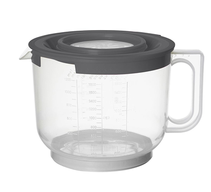 Изображение Trauks plastmasas mikserim, pelēks