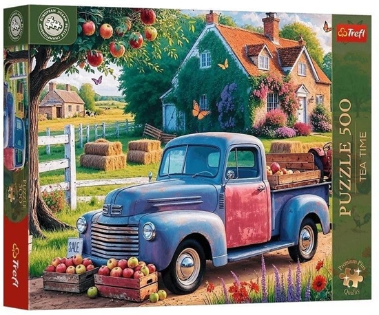 Picture of Trefl Puzzle Premium Plus Quality, Mistrzostwa Europy, Tea Time: Samochód farmera 500 elementów (37612)