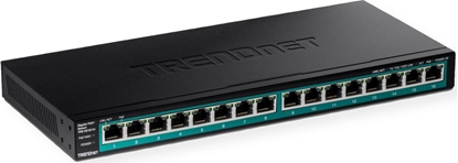 Picture of Trendnet 16-Port Gigabit PoE+ Switch(123W)