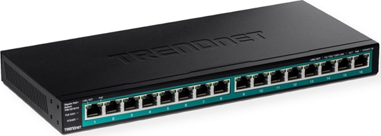 Picture of Trendnet 16-Port Gigabit PoE+ Switch(123W)