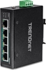 Picture of Trendnet 5-Port Industrial Fast Eth. PoE+ DIN-Rail Switch