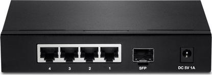 Изображение Trendnet Switch  4 Port Gbit Lüfterlos QoS Metall