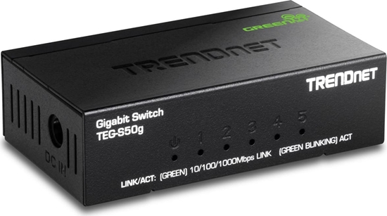 Picture of Trendnet Switch  5 Port Gbit Desktop Metall