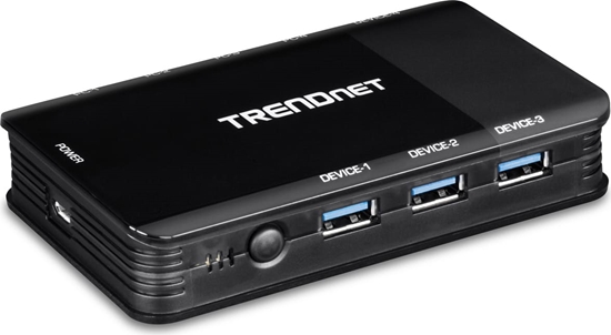 Picture of Trendnet TK-U404 4-Port Sharing Switch 4 PC/1 User USB 3.1