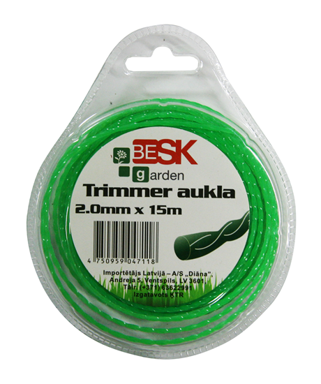 Изображение Trimmera aukla 2.0mm*15m twist