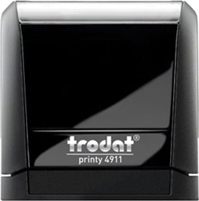 Изображение Trodat PIECZTKA TRODAT 4911 CZARNA - PODUSZKA CZARNA 38X14MM
