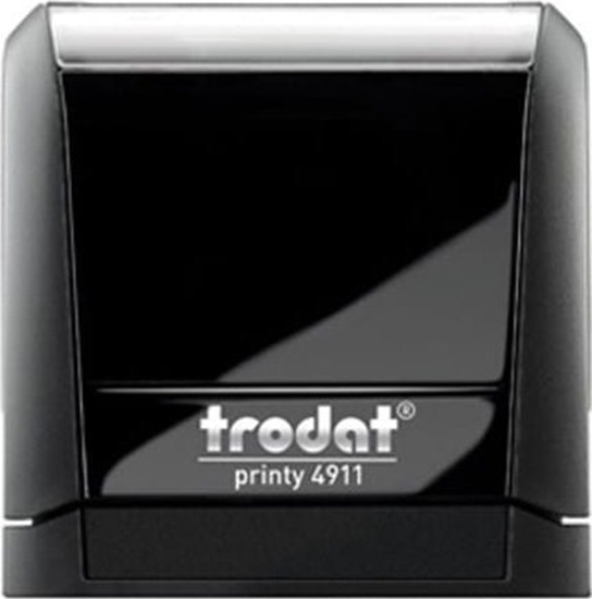 Изображение Trodat PIECZTKA TRODAT 4911 CZARNA - PODUSZKA CZARNA 38X14MM