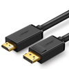 Picture of Kabel Ugreen DisplayPort - HDMI 3m czarny (10203)