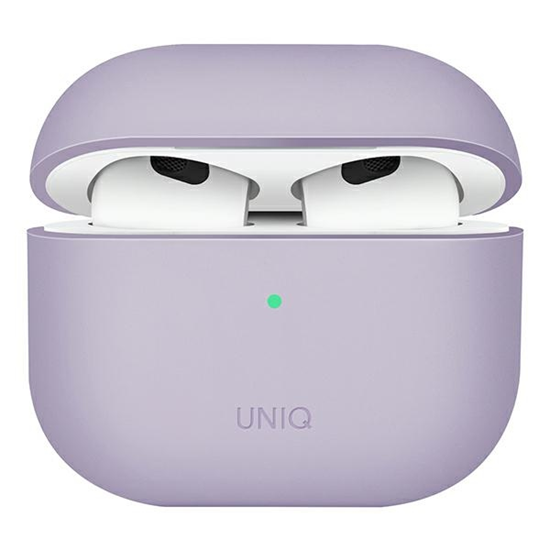 Picture of UNIQ etui Lino AirPods 3 gen. Silicone lawendowy|l
