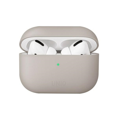 Picture of UNIQ etui Lino AirPods Pro Silicone beżowy|beige i