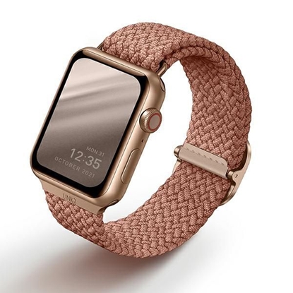 Picture of UNIQ Uniq Aspen Braided strap for Apple Watch 1/2/3/4/5/6/7/8/SE/SE2 44/42/45mm - pink