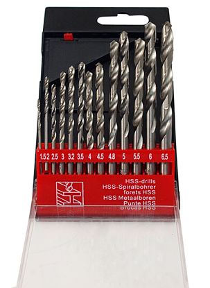 Picture of Urbju komplekts metalam HSS-G 1.5-6.5mm 13gb Beast