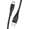 Picture of USAMS Kabel pleciony U41 USB-C 1m 2A czarny|black 