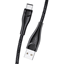 Picture of USAMS Kabel pleciony U41 USB-C 1m 2A czarny|black 