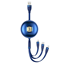 Picture of USAMS Kabel U69 3w1 1m niebieski|blue (lightning|m