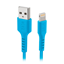 Picture of USB - Lightning cable for data and charging Cyan
