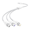 Изображение Kabel USB 2.0 A do 3w1 6A Vention CTRWG 1.5M (biay)